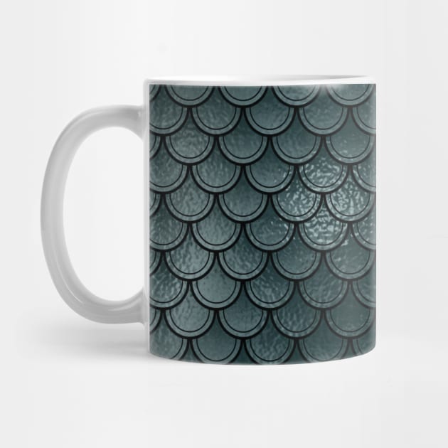 Shiny Gray Snake Scales by Letters by Meliora